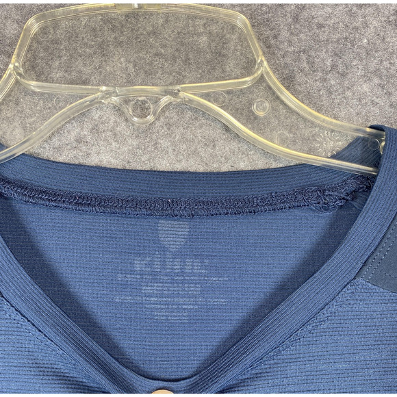 Kuhl Shirt Mens Medium Blue Short Sleeve Merino Wool Blend Performance Outdoor - Picture 6 of 12